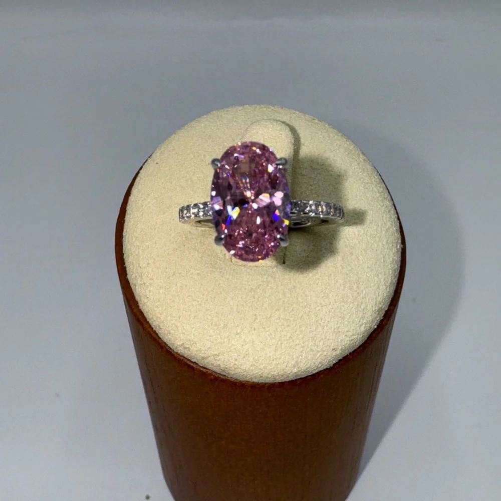 3ct Oval Sapphire Ring - Picture 11 of 14